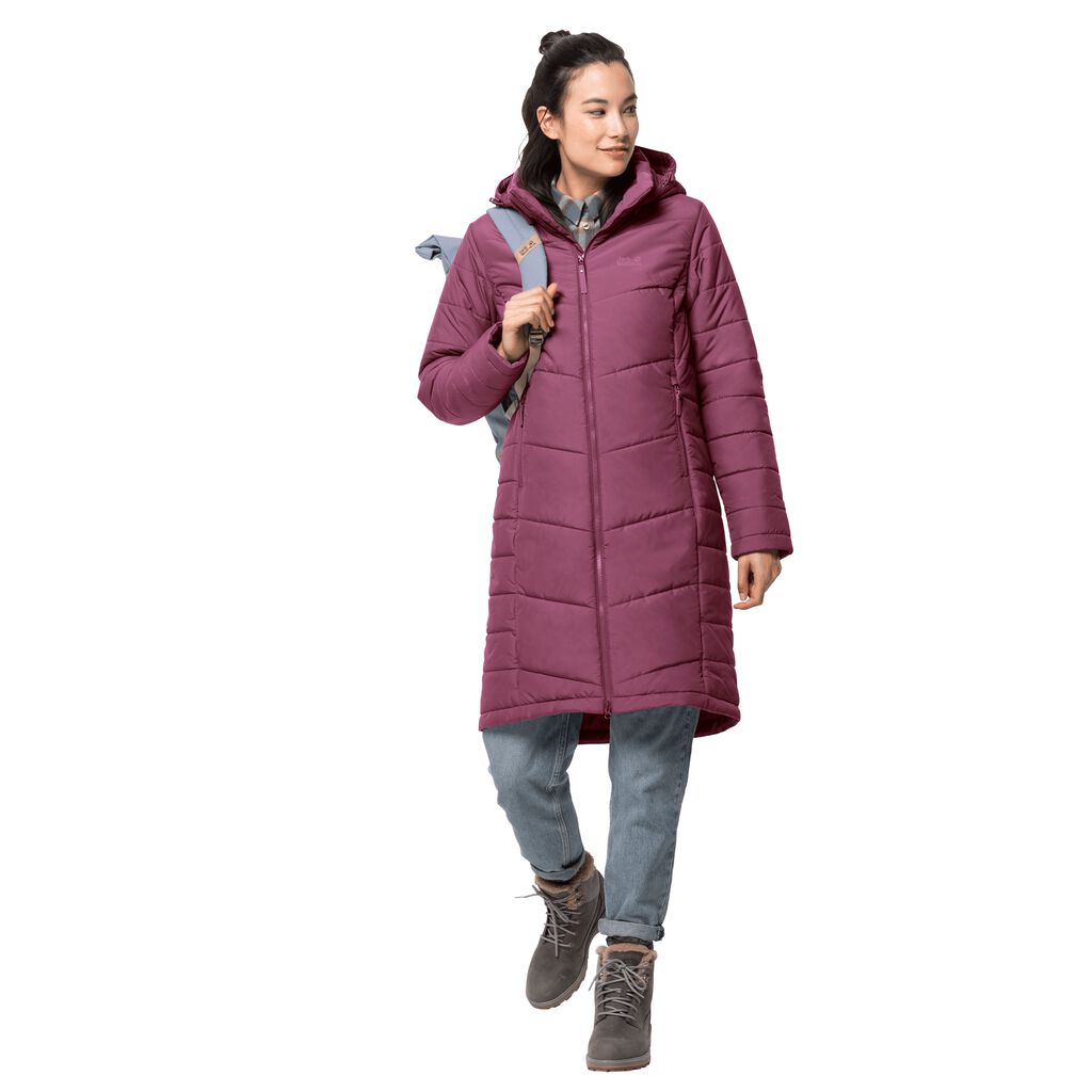 Jack Wolfskin NORTH YORK μπουφαν χειμερινα γυναικεια μωβ | GR2865969